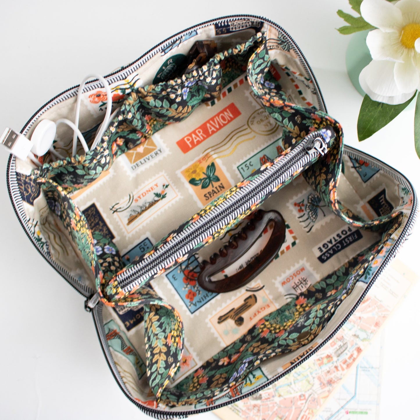 Spring Roll Pouch PAPER Sewing Pattern