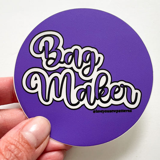 Bag Maker Sticker