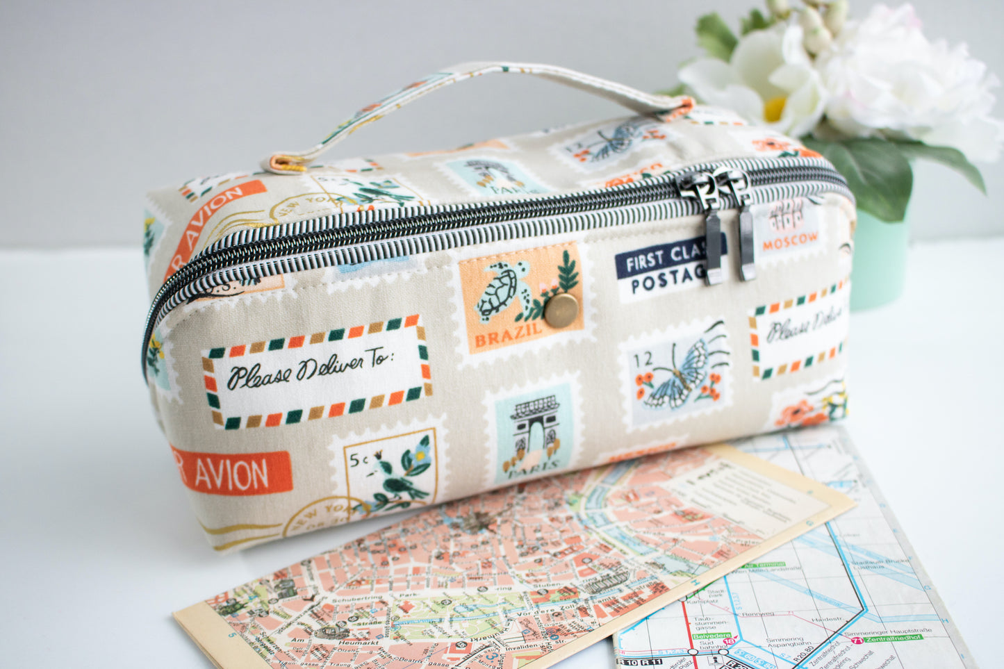 Spring Roll Pouch Digital Sewing Pattern