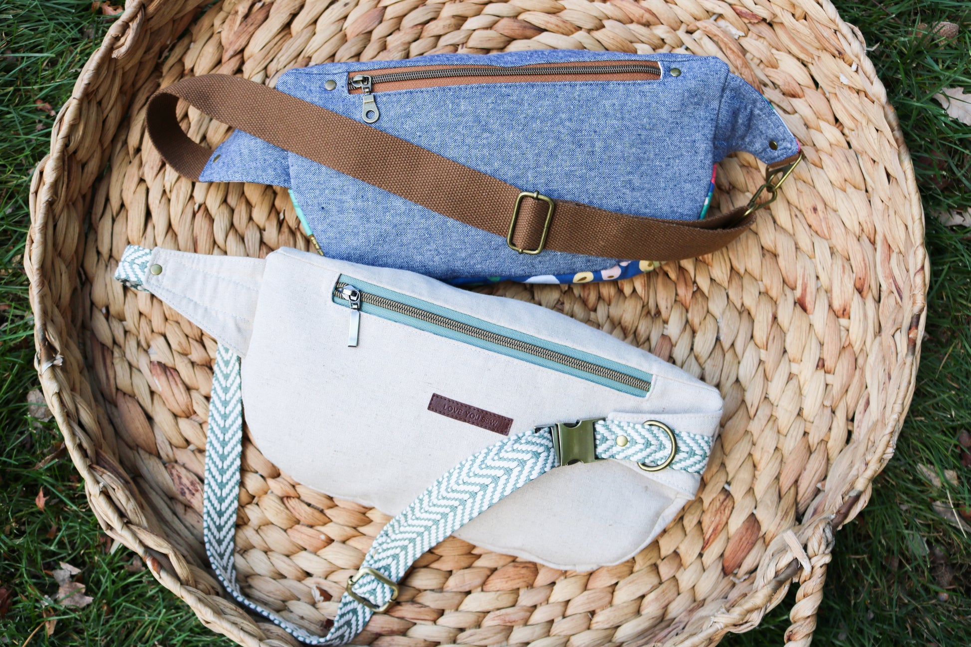 Linda Belt Bag Digital Sewing Pattern - Main Image