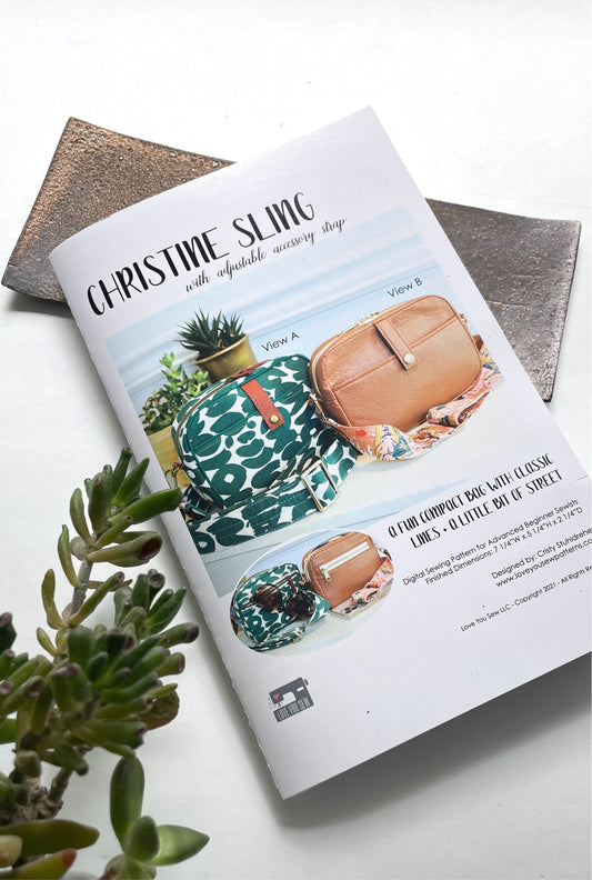 Christine Sling PAPER Sewing Pattern