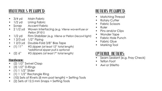 Christine Sling PAPER Sewing Pattern