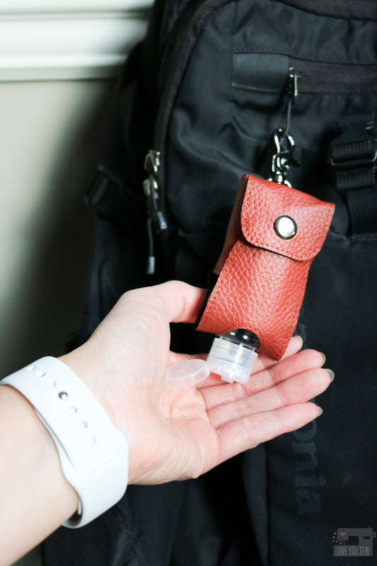 Tiny Sophia Bag - Sanitizer Holder Add-on Pattern Templates - Digital Pattern