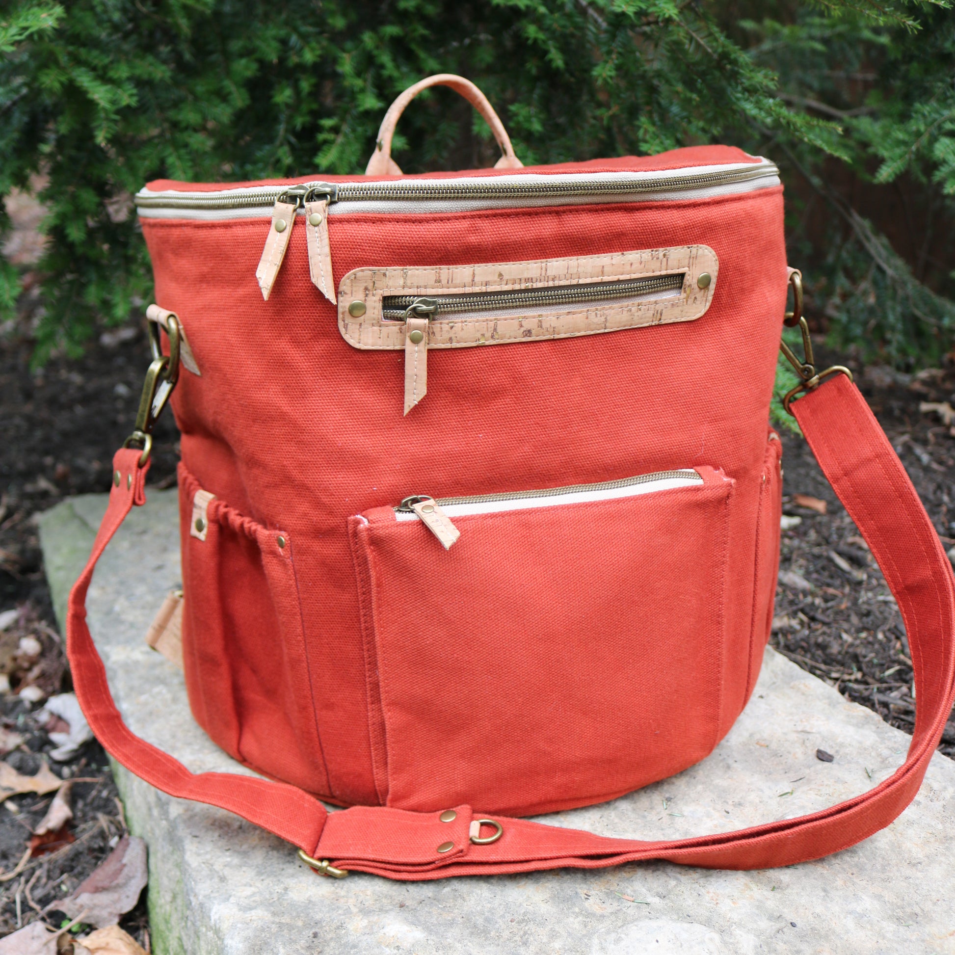 Add a Phone Zipper Pocket to the Abbey Convertible Backpack – Love You Sew