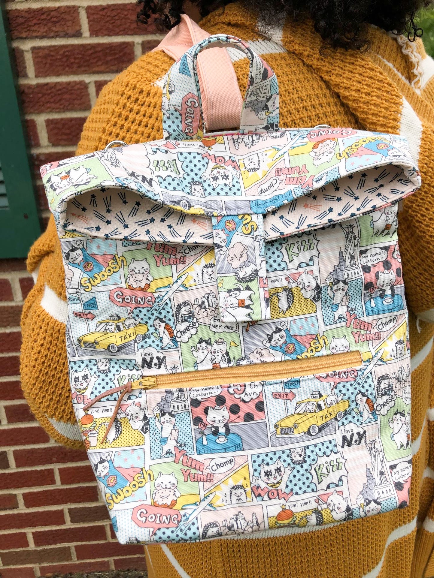 Abbey Convertible Backpack DIY Sewing Pattern – Love You Sew