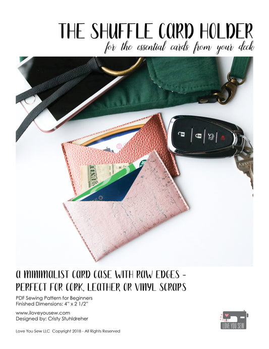 Shuffle Cardholder Digital Sewing Pattern